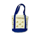 Ginkgo Leaf Embroidered Mini Boat Tote