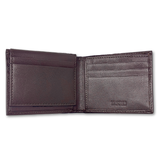 Kenneth Cole Reaction® Dark Brown Leather Bifold Wallet