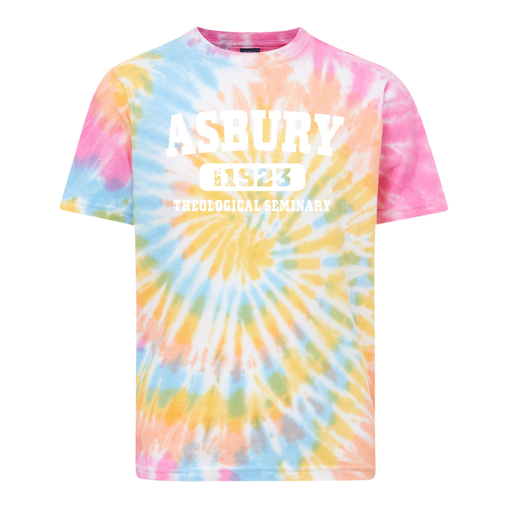 Youth Tie-Dye Tee in Sunrise