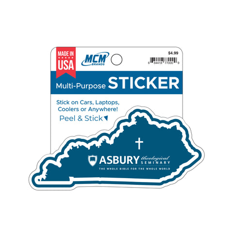 Asbury Seminary Kentucky State Sticker