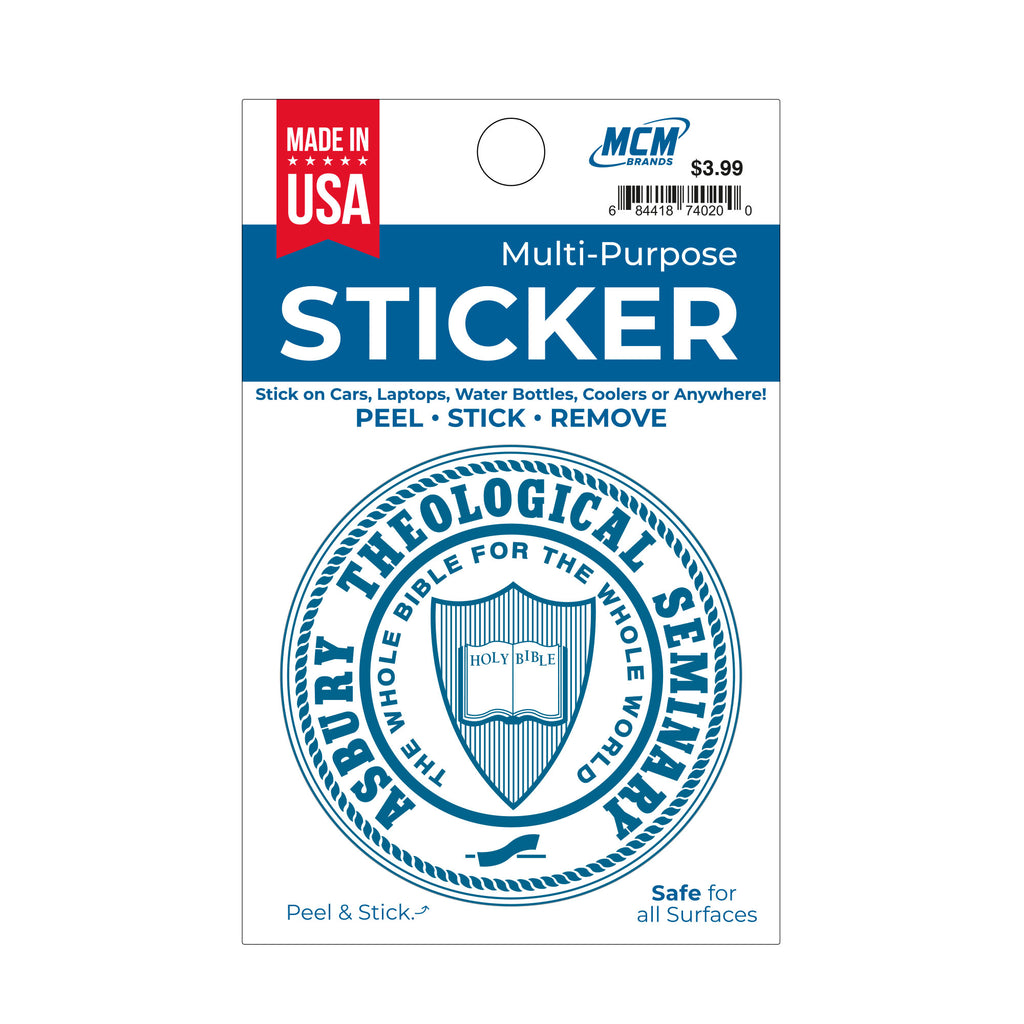 Asbury Theological Seminary Seal Sticker