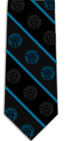 Seminary Seal Repeat Patterned Tie