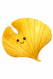 Goldie the Ginkgo Leaf