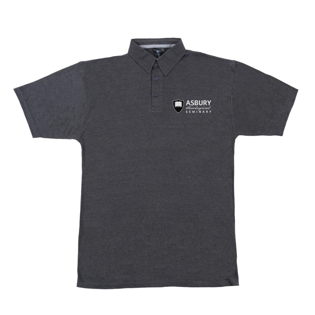 Heather Charcoal Polo