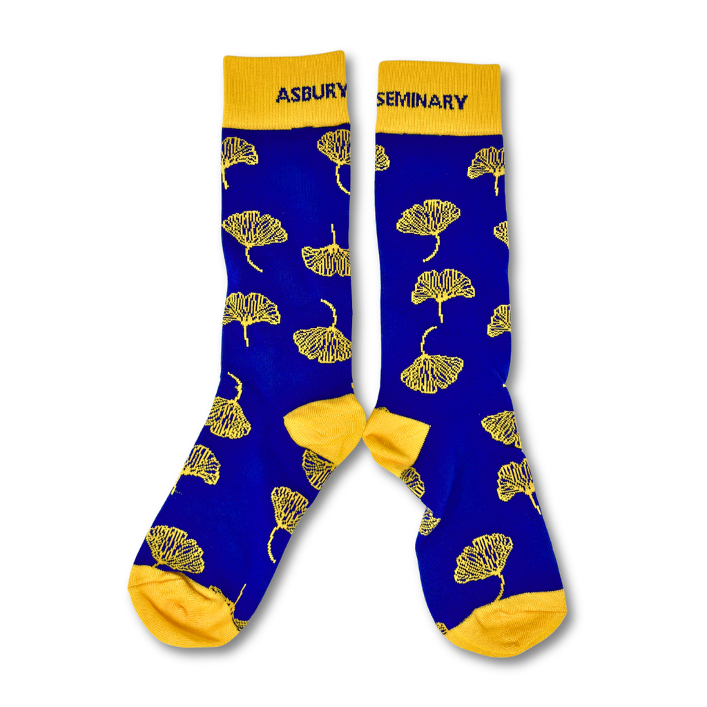 Ginkgo Leaf Comfort Dress Socks