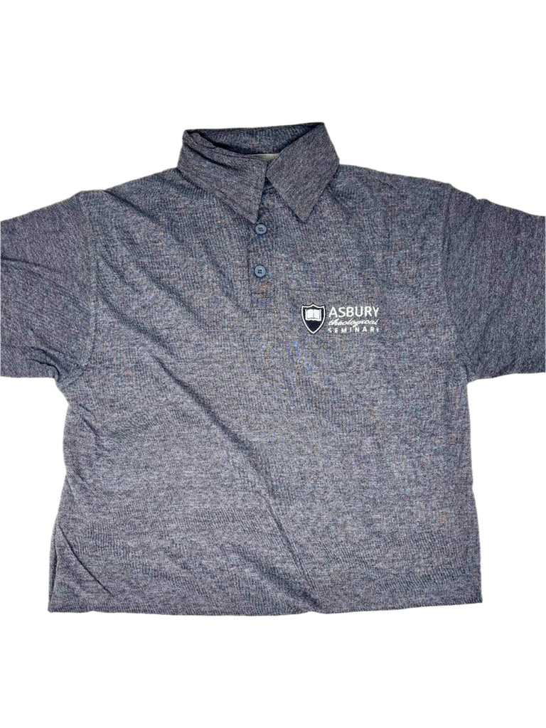 Heather Charcoal Polo