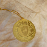 Gold Asbury Seal Ornament