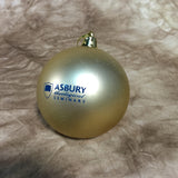 Christmas Gold Ball Ornament