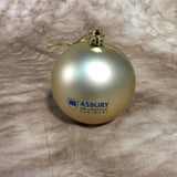 Christmas Gold Ball Ornament
