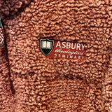 Quarter Zip Fleece Sherpa - Red